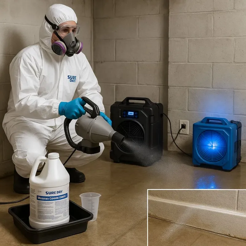 Sanitization and Odor Removal process in Alexandria, VA