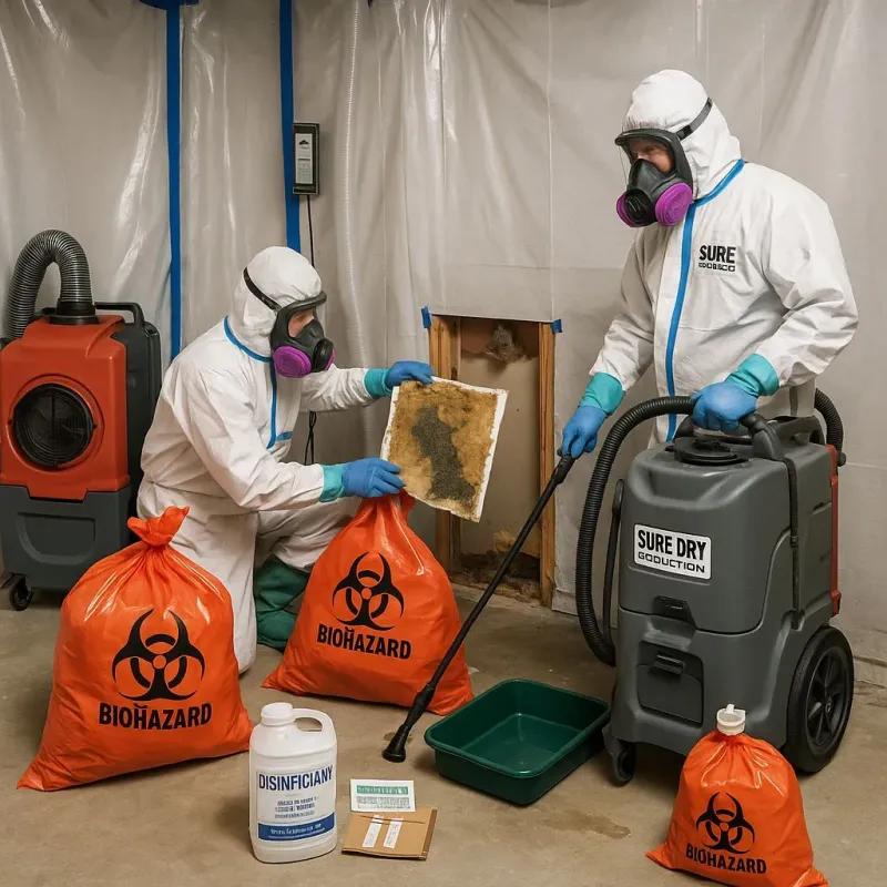 Contaminated Water Handling Protocols process in Alexandria, VA